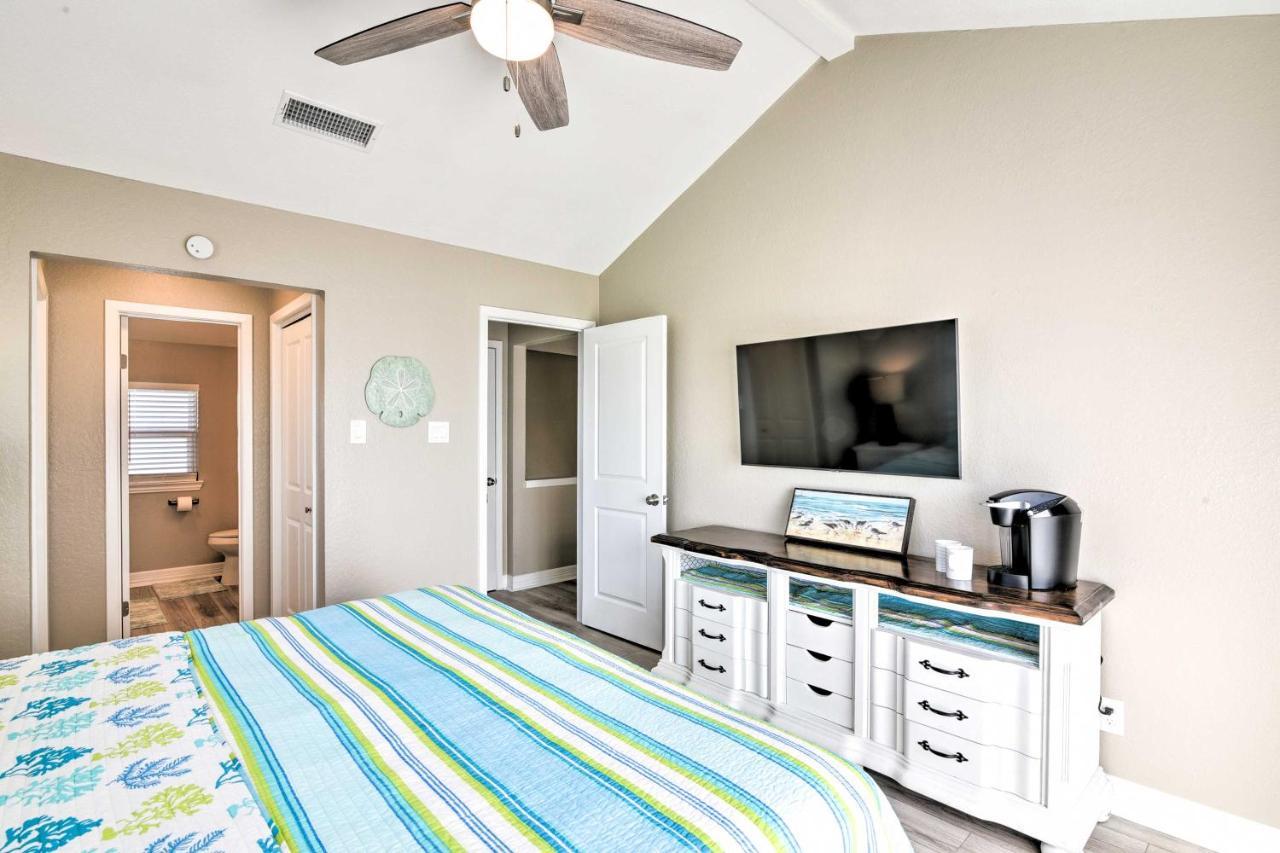 Beachfront Galveston Oasis Balconies, Ocean View! Exteriör bild